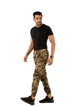 Sterio Pace Men Camouflage Printed Relaxed Straight Leg Joggers