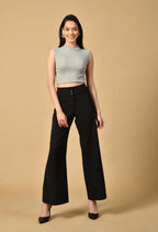 Sterio Pace Women High Neck Crop Top