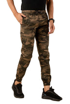STERIO PACE Men Camouflage Print Fitted Joggers