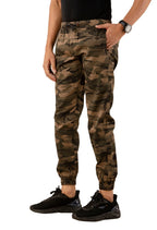 STERIO PACE Men Camouflage Print Fitted Joggers